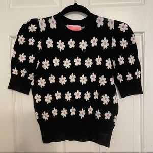 kate spade marker floral sweater